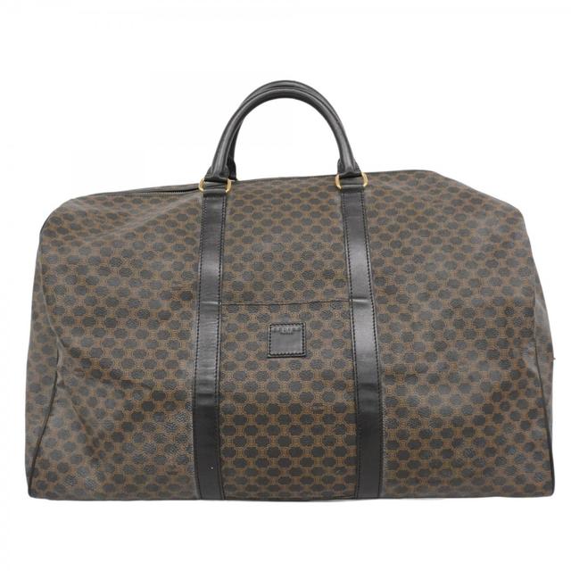 Celine Black Pvc Boston Bag (Pre-Owned)