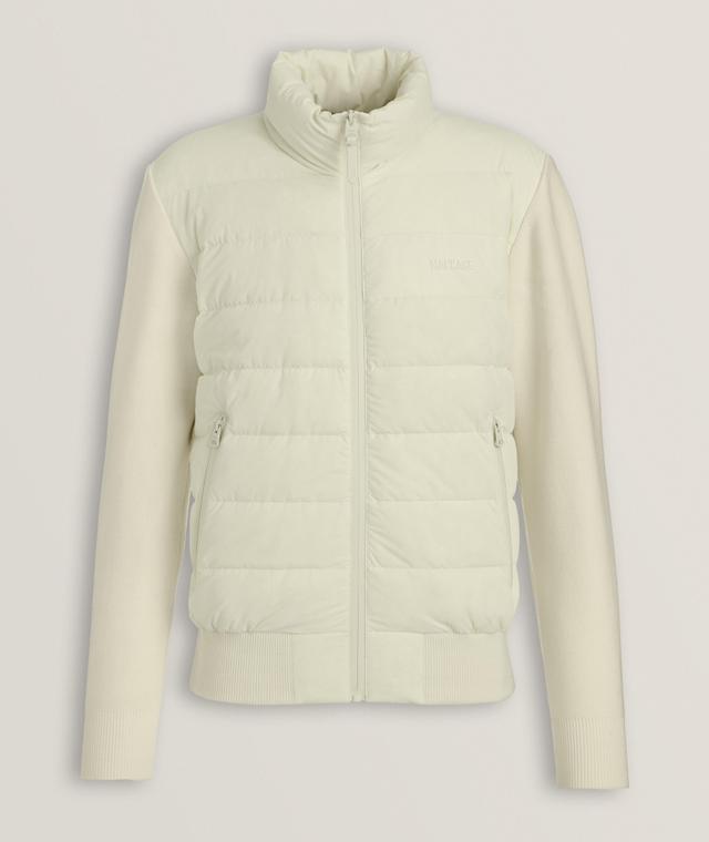 Mackage Haney Hybrid Jacket In Beige | Men's Size Small