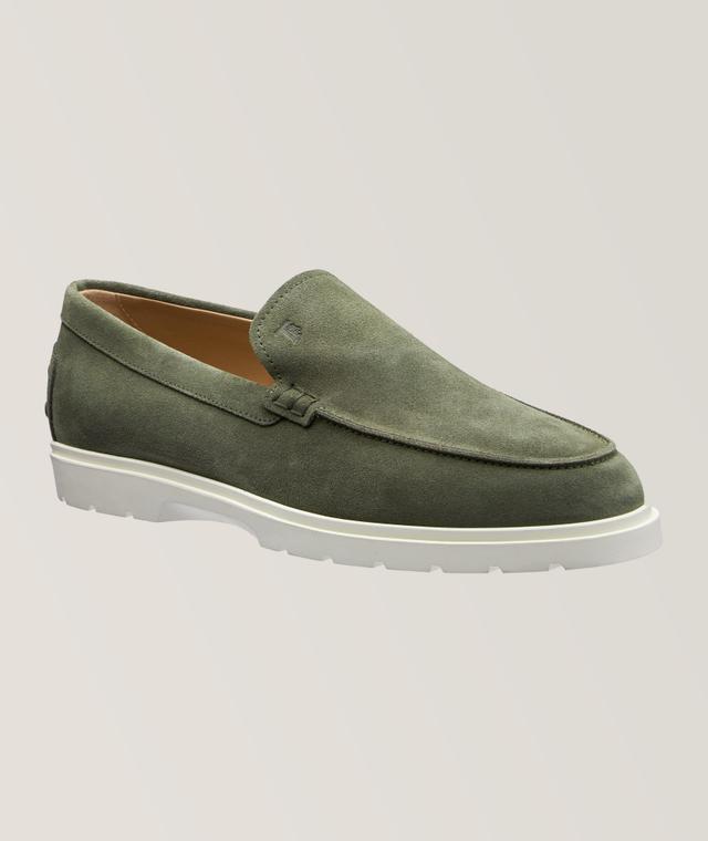 Suede Loafers