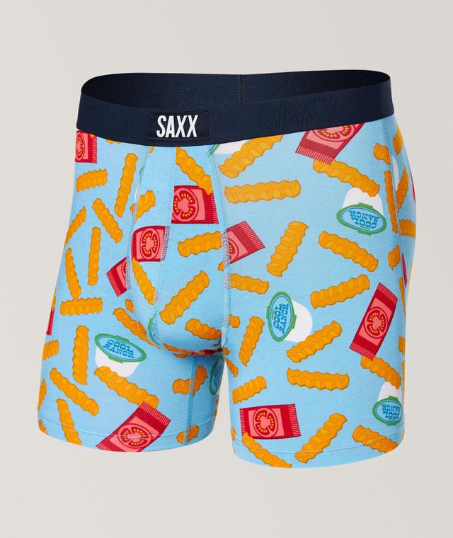 Saxx Cool Ranch Vibe Boxer Brief In Blue | Men's Size XL