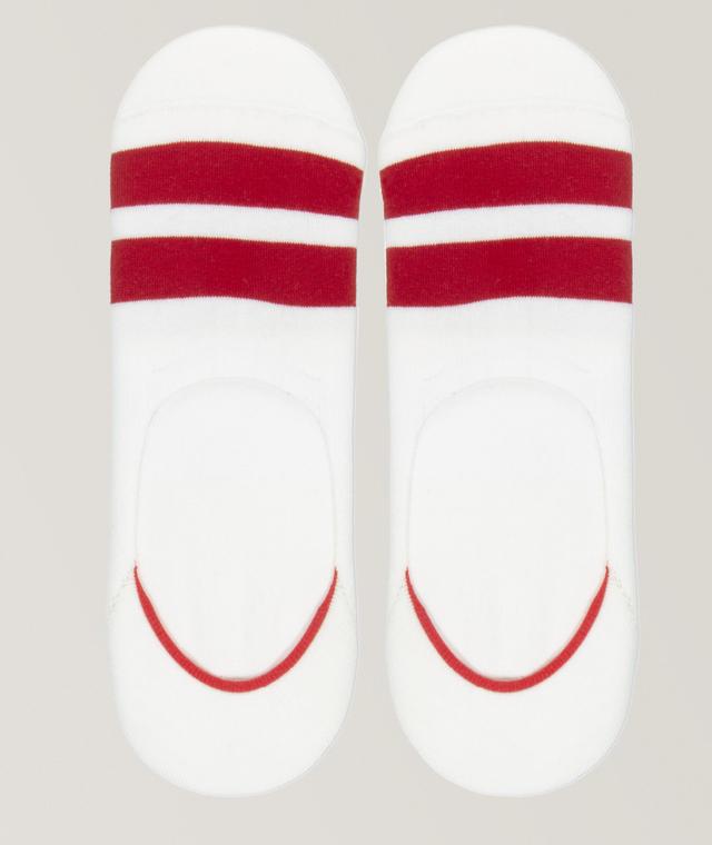 Two-Pack Honoko No-Show Stripe Socks