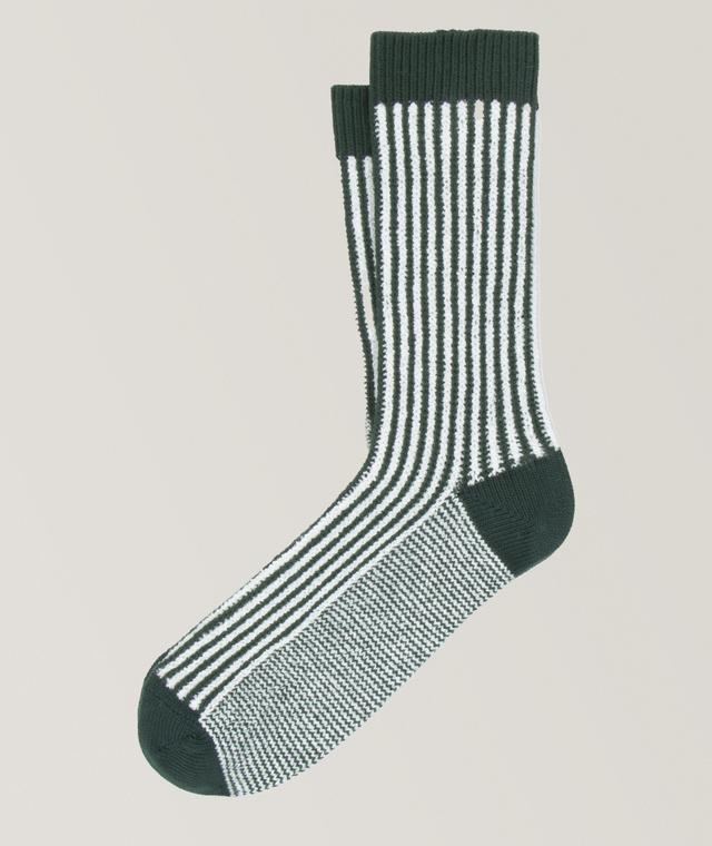 Hawi Cotton-Blend Striped Socks
