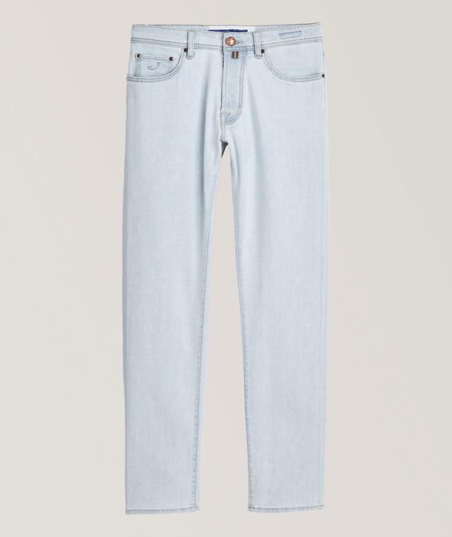 Jacob Cohen Jean Bard En Coton Et En Lyocell De Coupe Amincie En Bleu | Taille Homme 32