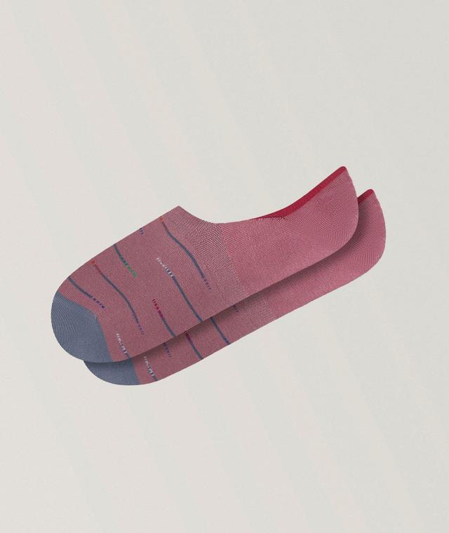 Dotted-Line No-Show Socks