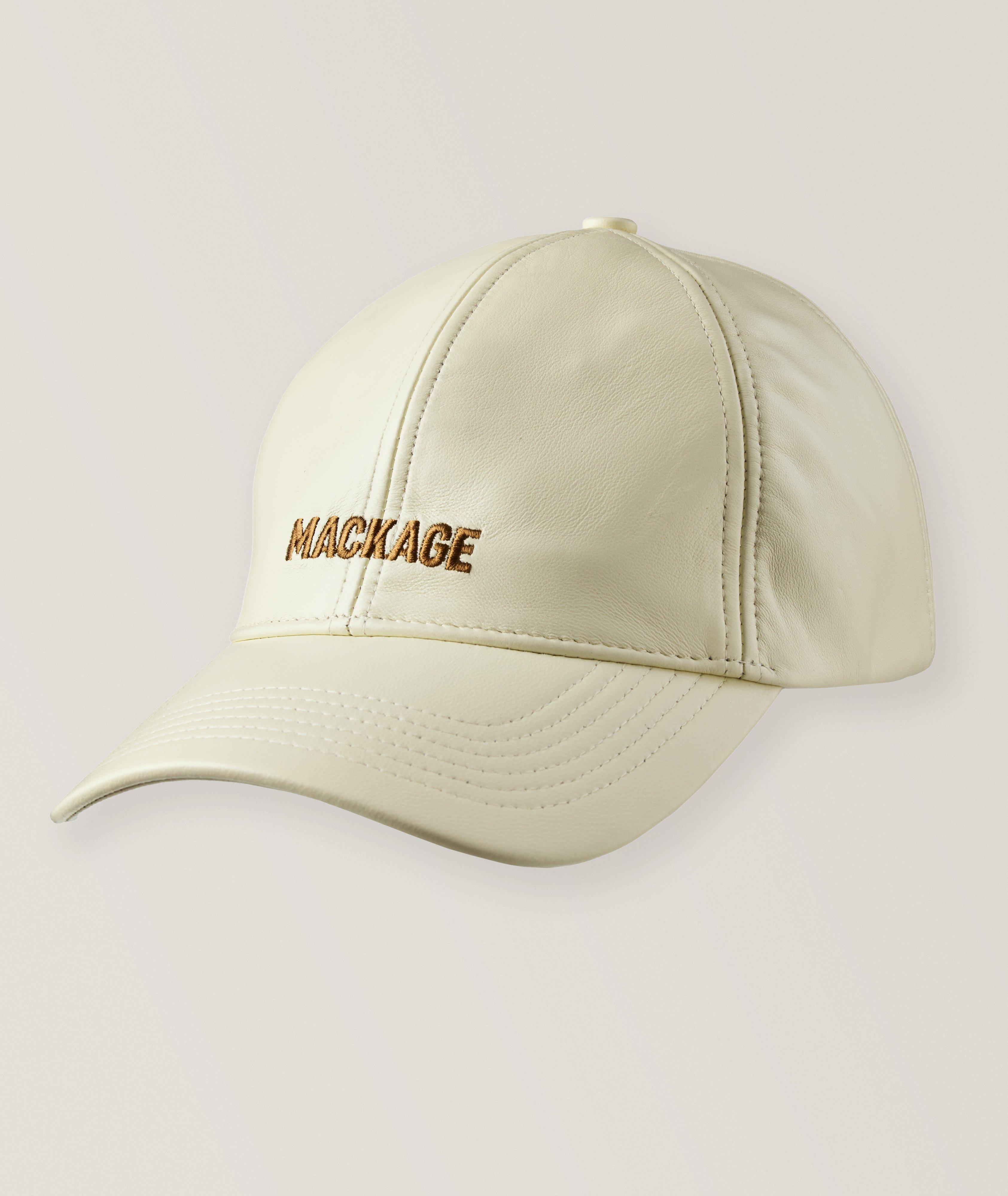 Anderson Leather Logo Cap