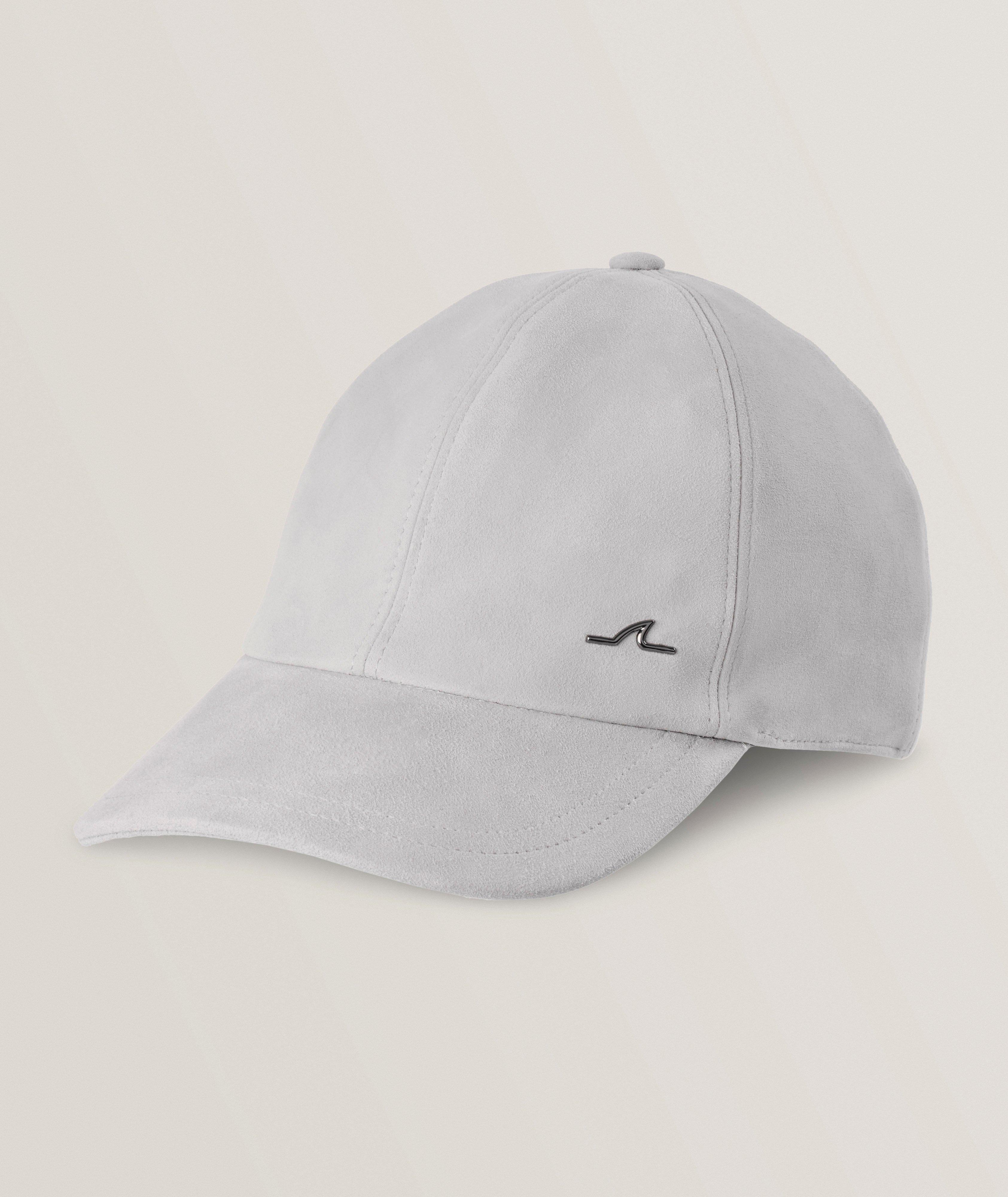 Aqualeather Suede Baseball Cap