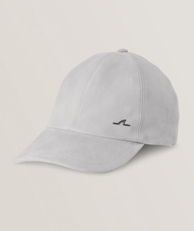 Paul & Shark Casquette Sport En Suède Aqualeather En Gris | Taille Homme Moyen