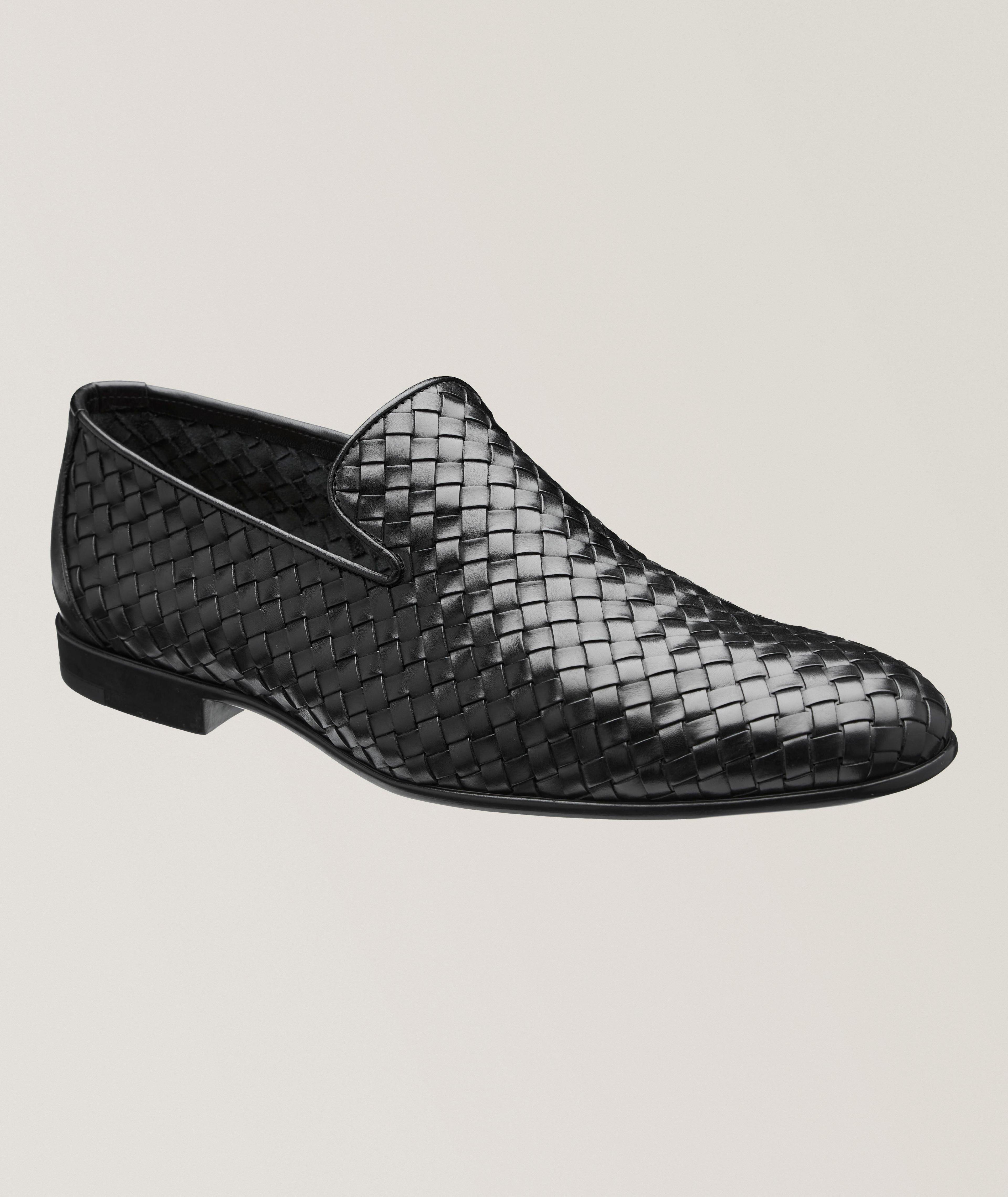 Foley Woven Leather Loafers