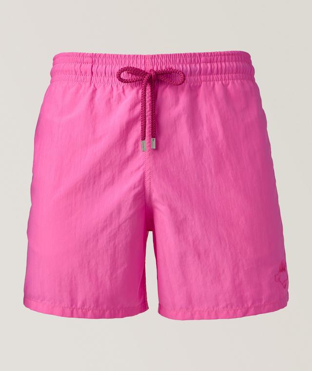 Vilebrequin Water-Reactive Solid Swim Shorts In Pink | Men's Size 2XL