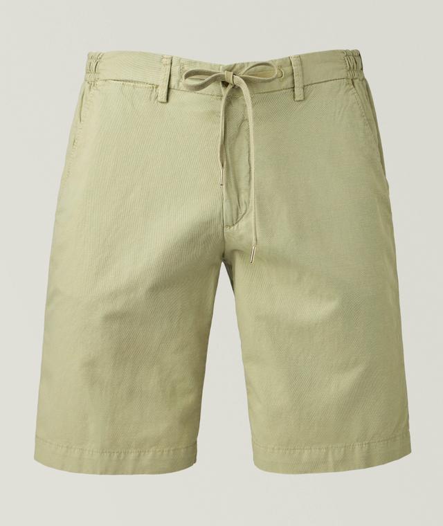 Briglia Short Malibu En Mélange De Coton À Cordon En Vert | Taille Homme 56