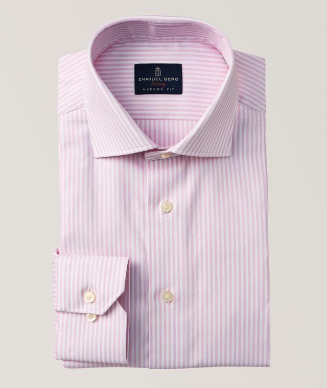 Rialto Striped Yoga Twill Dress Shirt