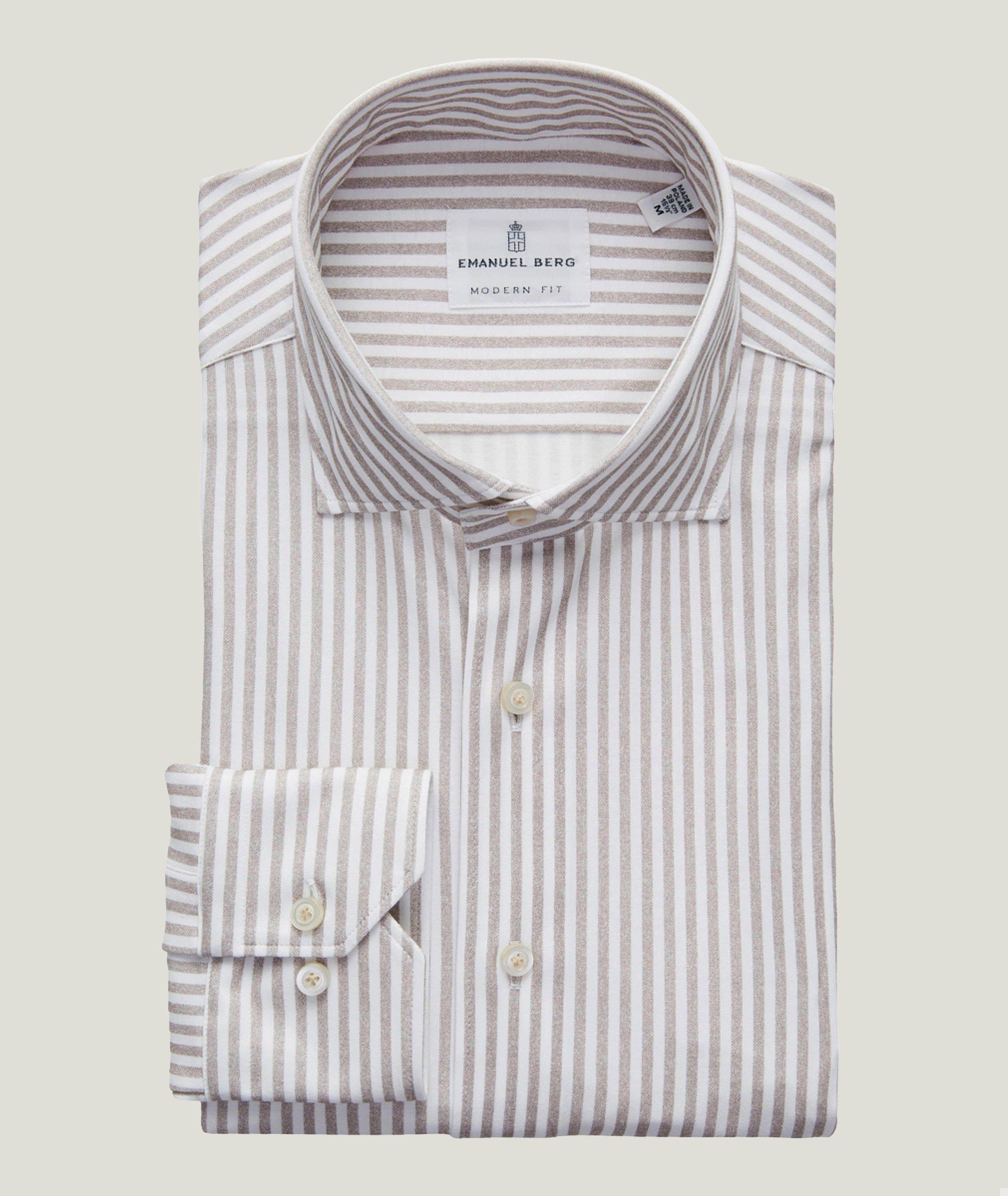 Byron Bengal Stripe 4Flex Dress Shirt