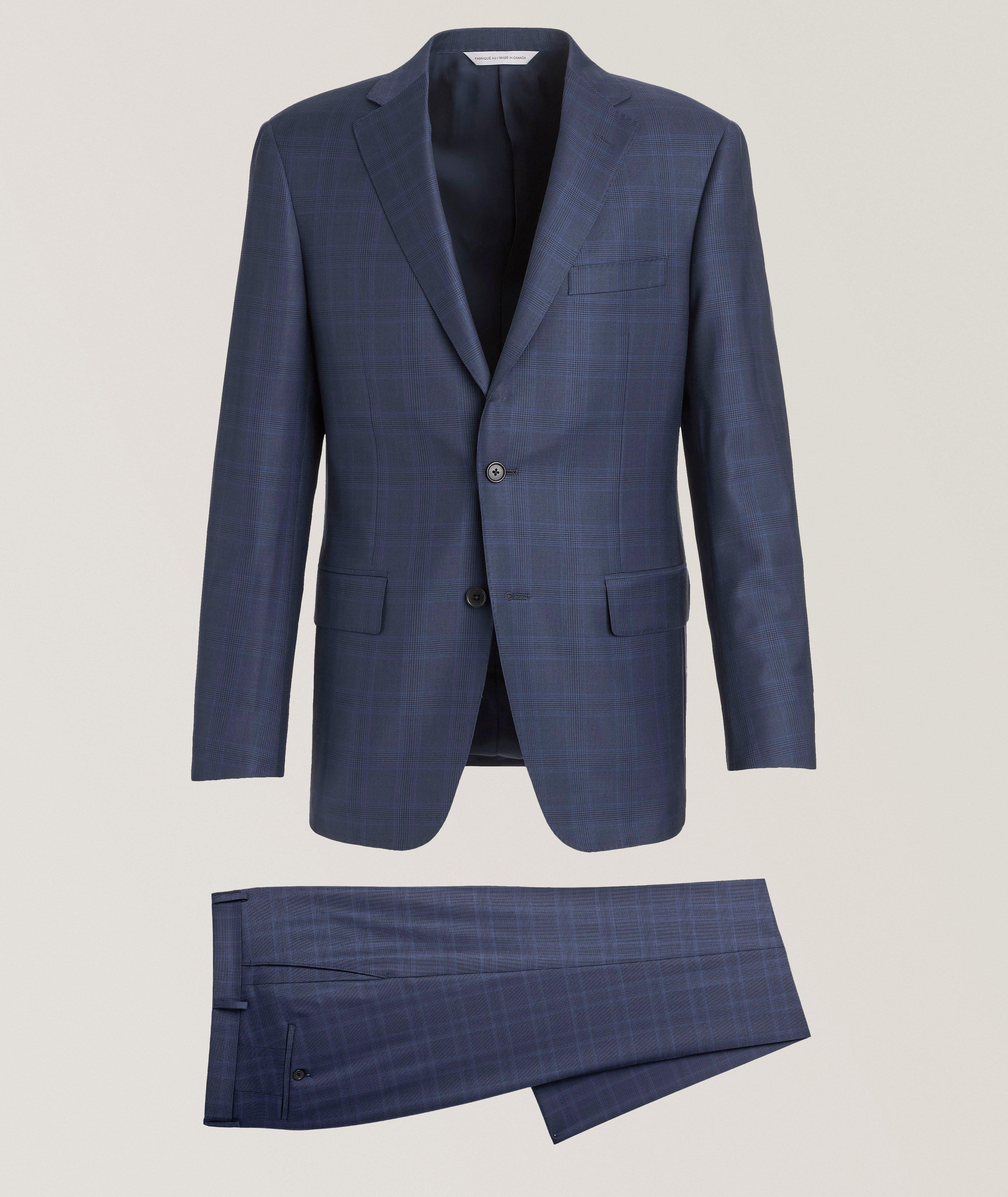 Cosmo Wool Plaid Suit