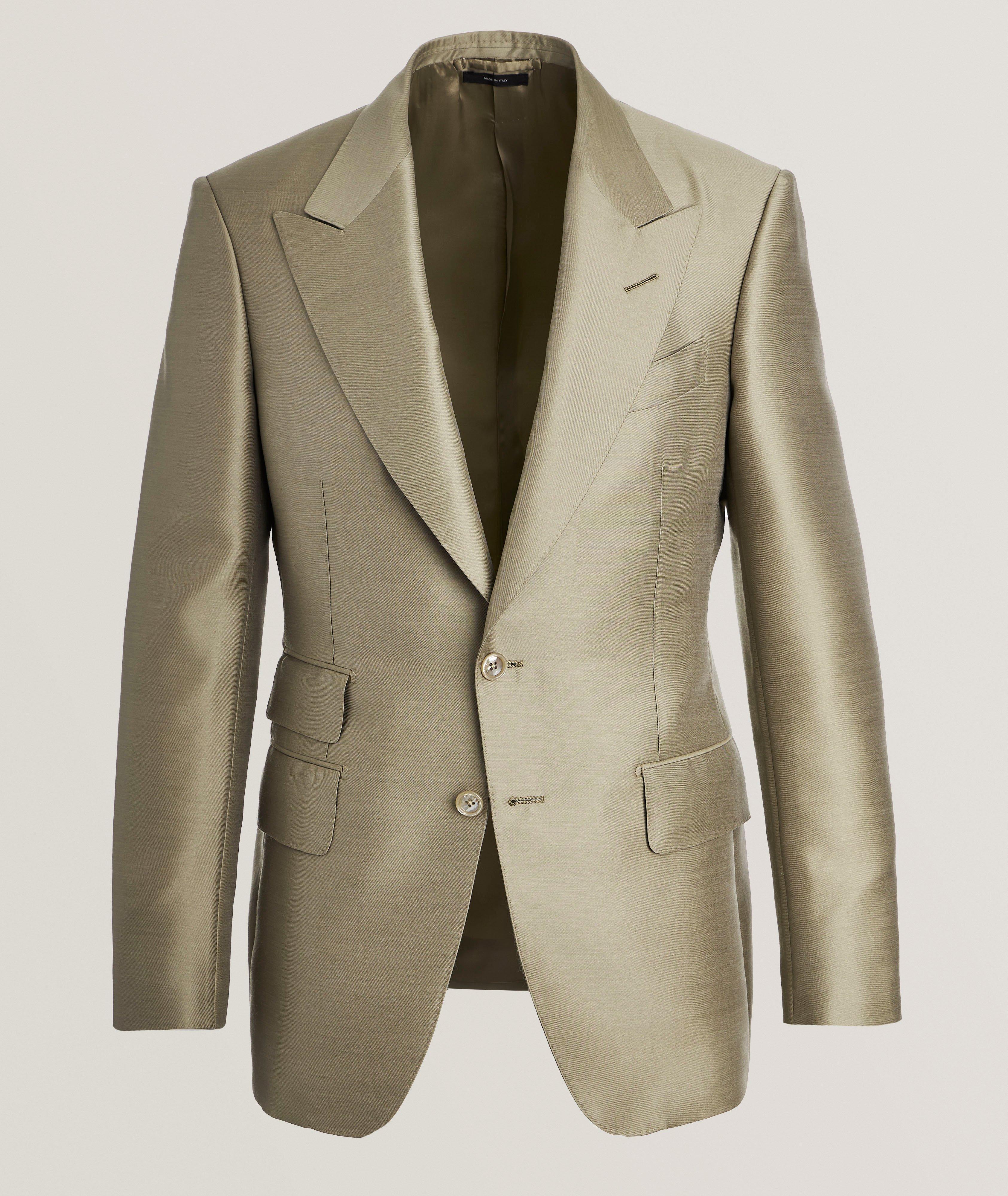 Shelton Wool-Mohair-Silk Twill Suit