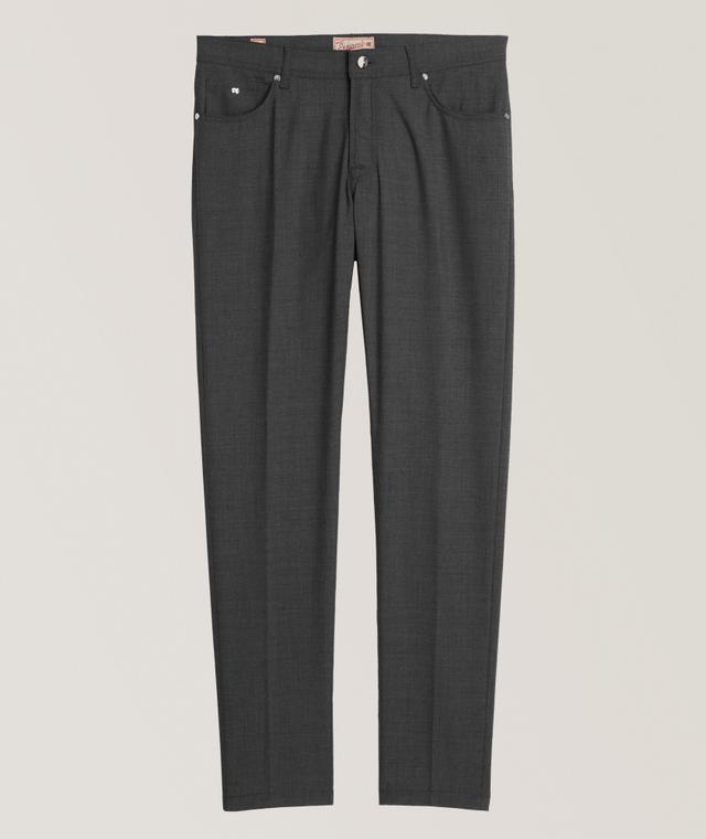 Neranom Stretch-Wool Five-Pocket Pants