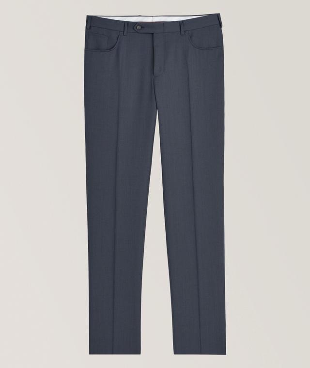 Five-Pocket Wool Dress Pants