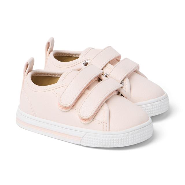 Janie and Jack | Baby Double Strap Sneaker - Pink / 0-3m