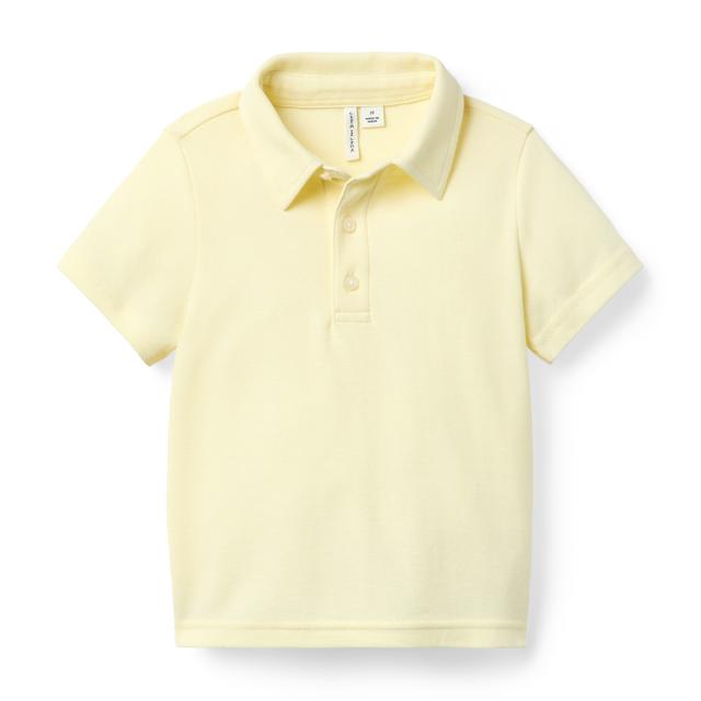 Janie and Jack | The Classic Pique Polo - Yellow / 10