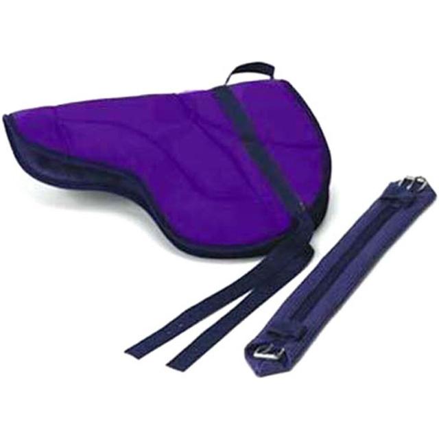 Best Friend English Style Bareback Horse Pad, Purple-Navy, Horse