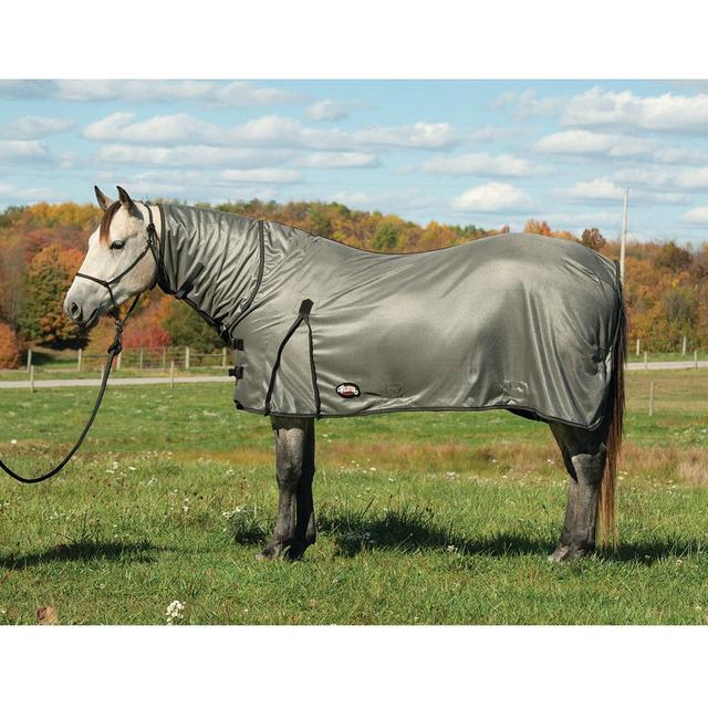 Weaver Equine Mesh Horse Fly Sheet, Gray, 72-in