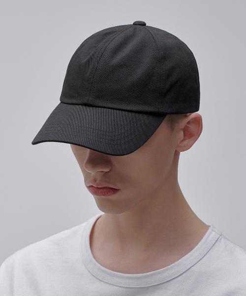 Basic Cotton Ball Cap [Black] [BLACK]