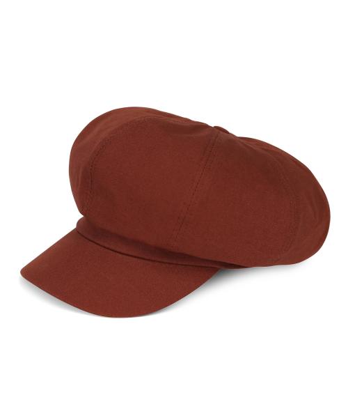 Cotton Hunting Cap CASTRO BERET / SEED BIO / SUNSET RED [DEEPRED]