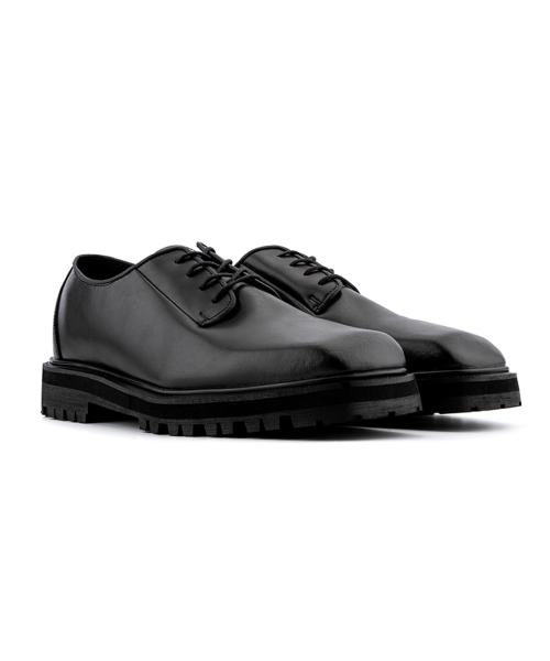 2391 Richmond Square Toe Derby Shoes Vantablack [BLACK]