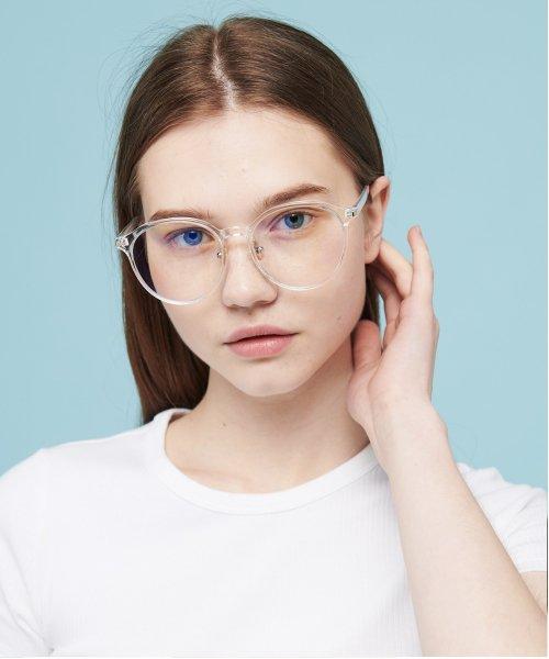 RC E273 CRYSTAL Blue Light Lens VER Glasses [WHITE]