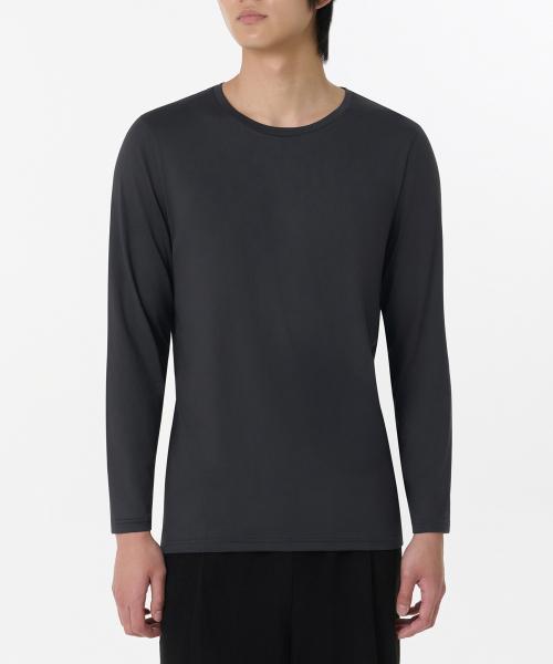 [HIT STANDARD] Men's Crew Neck T-Shirt_Inner Wear [Dark Grey] [DARKGREY]