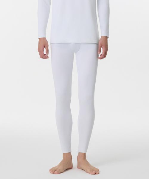 [Hit Standard] Plus Men's Tights_Inner Wear [White] [WHITE]