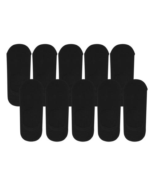 Fake socks 10 pack [Black] [BLACK]