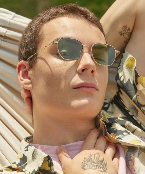 ZEISS Lens Unisex UV Protection Sunglasses SCOTT C1-1 [SILVER]