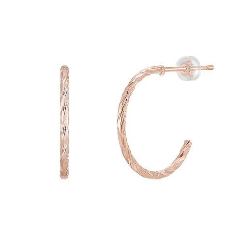Basic cutting earrings PYBE0179 [ROSEGOLD]