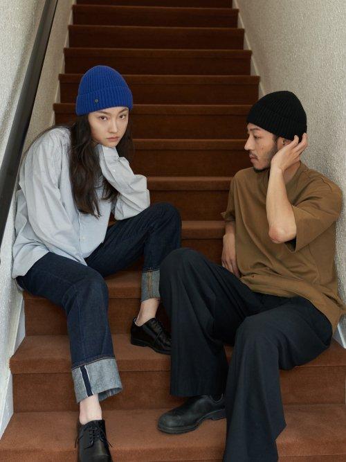 [everydaylife] Wool beanie_royal blue (unisex) [BLUE]