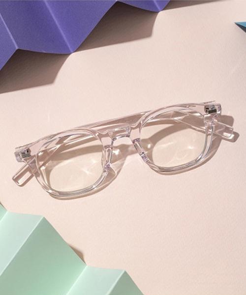 RC E374 PINK GLASS Blue Light VER Glasses [PINK]