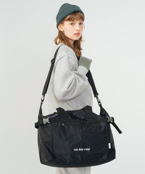 Slick Travel Boston Bag (Black) [BLACK]