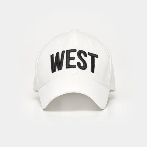 WEST BALL CAP (WHITE) [WHITE]