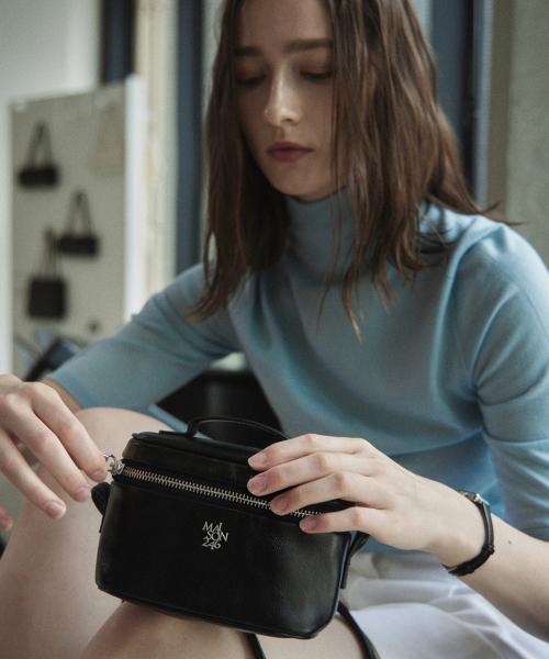 MOE COSMETIC BAG-BLACK [BLACK]