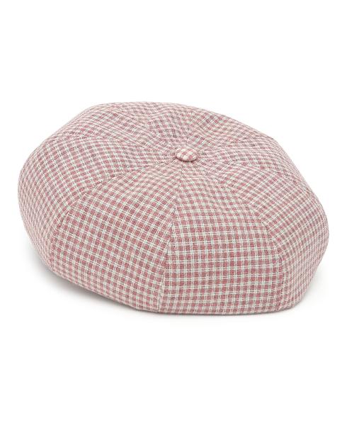 Cotton beret BREAD BERET / MODS / PINK [BROWN]