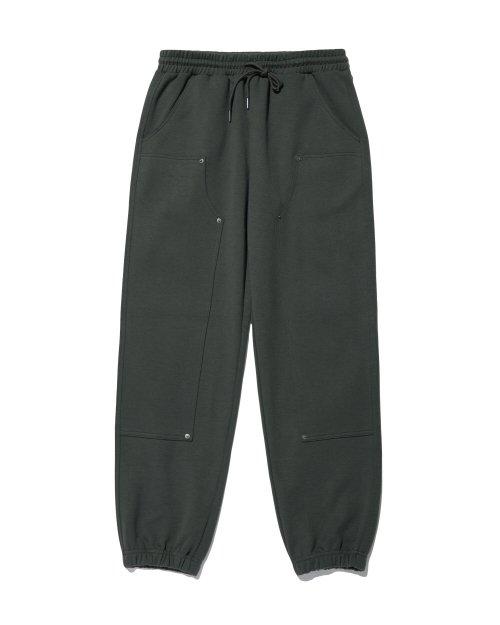 COMFY CARPENTER SWEAT PANTS MOCHA GRAY [DARKGREY]