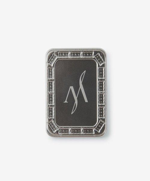 Metallic Mirror Brooch [Silver] [SILVER]