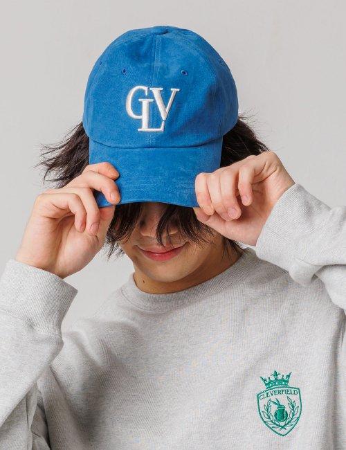 Embo embroidery ball cap_blue [BLUE]