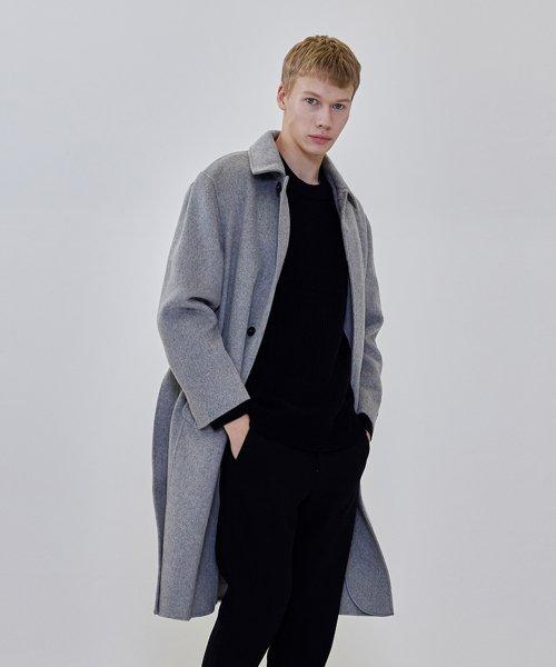 Unisex Handmade Robe Coat (Melange Grey)