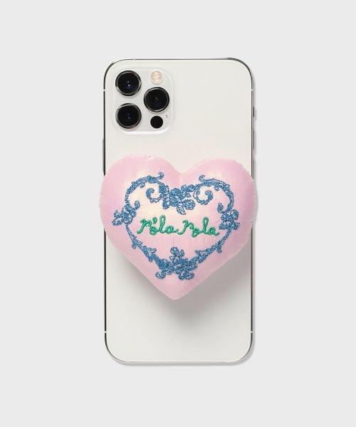 ROLAROLA X SAKI HEART COUSION SMART TOK LIGHT PINK