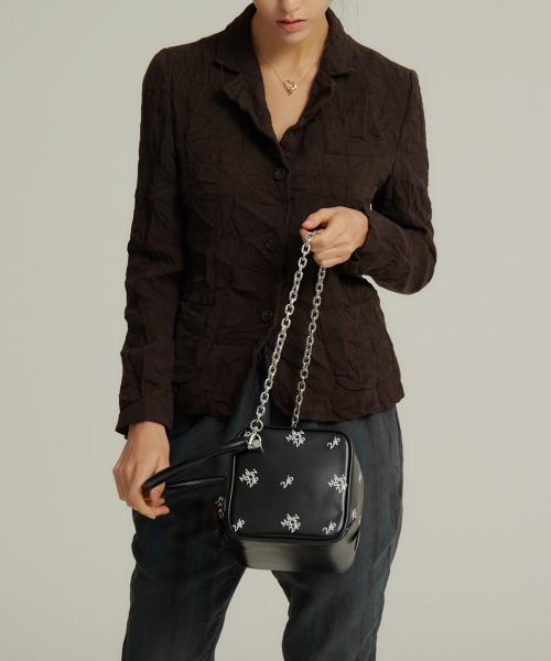 GIGI CUBE BAG-BLACK [BLACK]