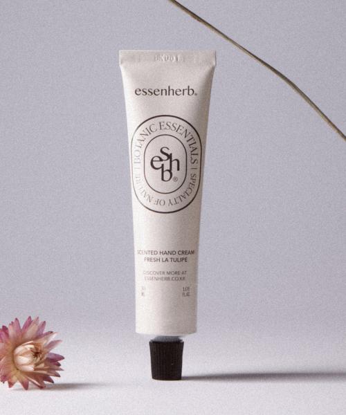 Essenherb Scented Hand Cream 30ml - Fresh Latulip [IVORY]