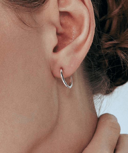 BE0038 silver925 EARRING [SILVER]