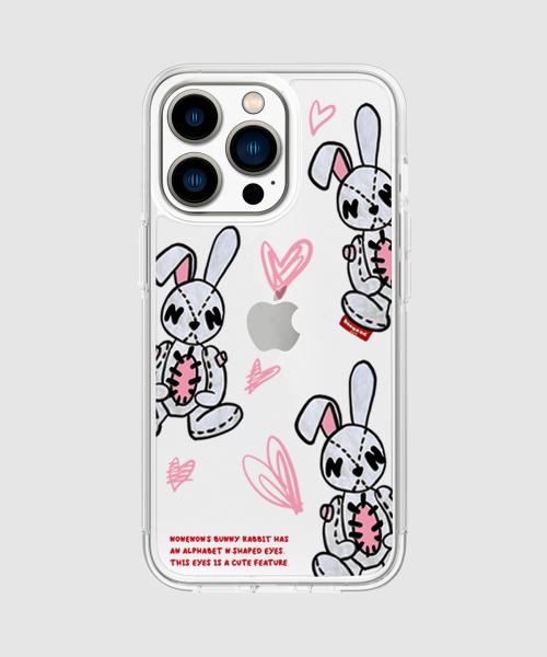 THREE BUNNY CASE [WHITE]