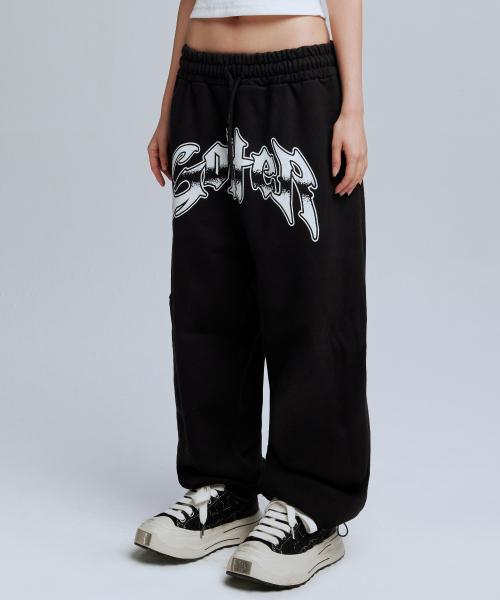 GOTTER BIG LOGO SWEATPANTS_BK [BLACK]