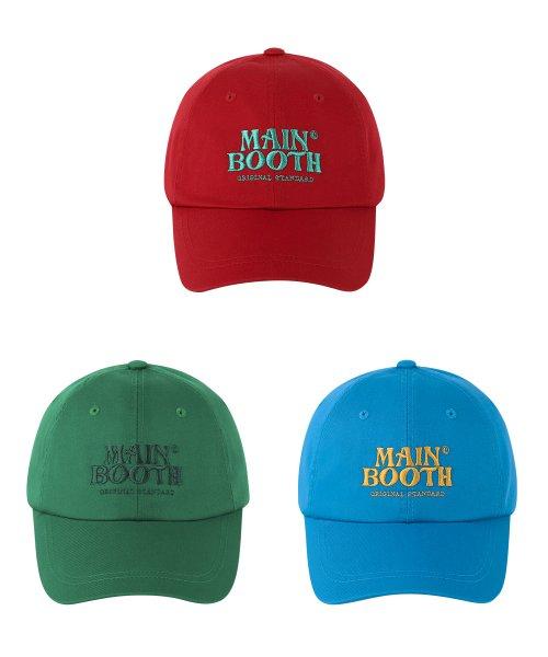 Original Logo Ball Cap(3 COLOR) [RED]